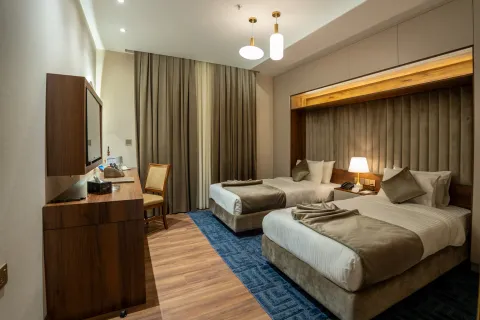 Twin Room at Hyksos Hotel